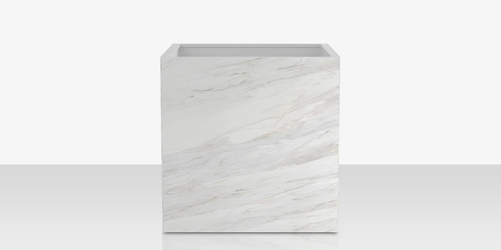 porcelain_planter_48x48x48_calacata_side.webp