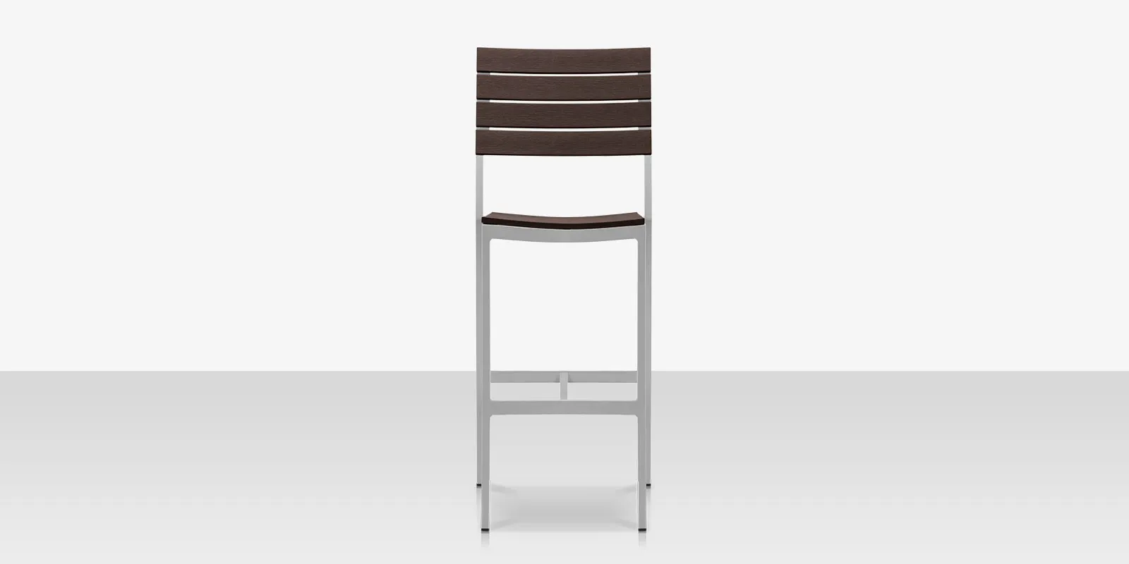 vienna_bar_armless_chair_kessler_silver_espresso_front.webp