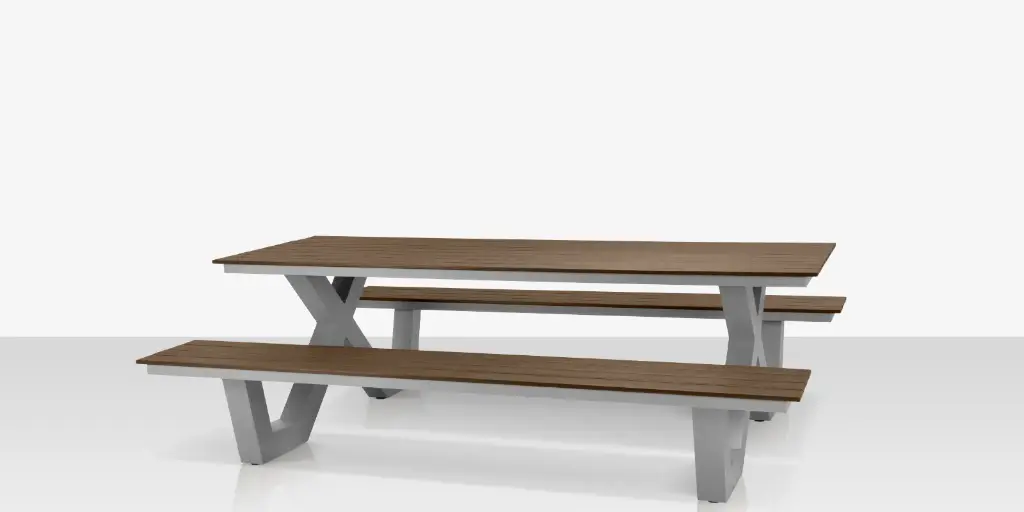 [SF-2405-367-UMB] Napa 94" Picnic Table 