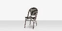 Paris Dining Side Chair - Black & White