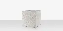 Porcelain Planter - 24" x 24" x 24" - Arles Blanco