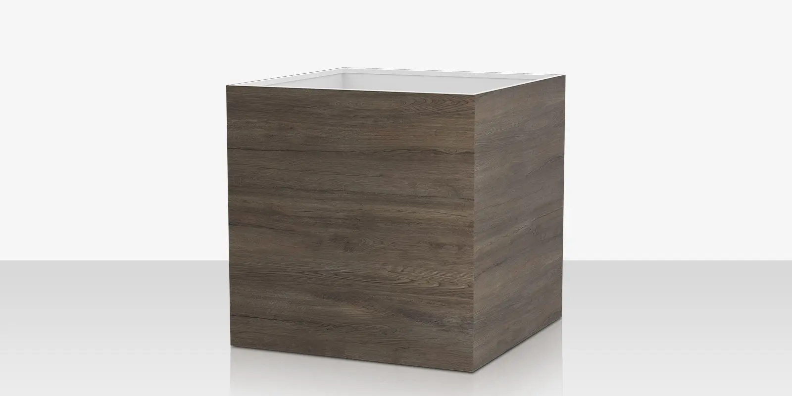 Porcelain Planter - 48" x 48" x 48" - Jungla Teca