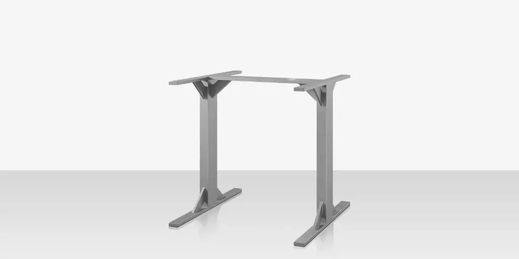 [SF-1030-610] Contemporary T Style Dining Table Base