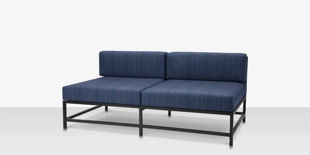 [SF-3209-132] Delano Armless Loveseat