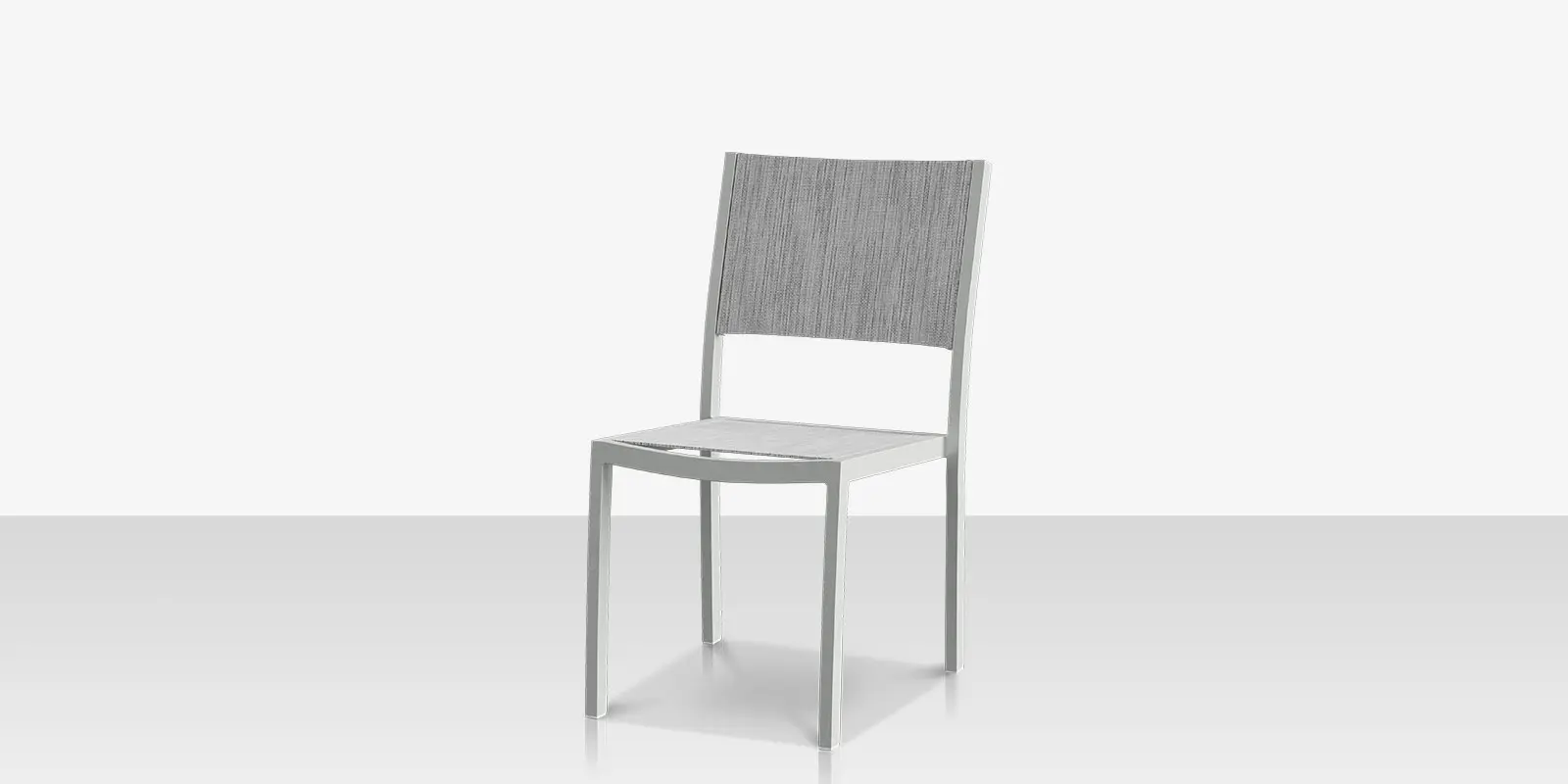 Fusion Dining Side Chair
- Kessler Silver - Metallica Platinum Sling