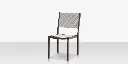 Fusion Dining Side Chair - Tex Gray - Cloud Duo Sling