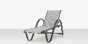 Lanai Chaise - Tex Gray / Cloud Gray Sling